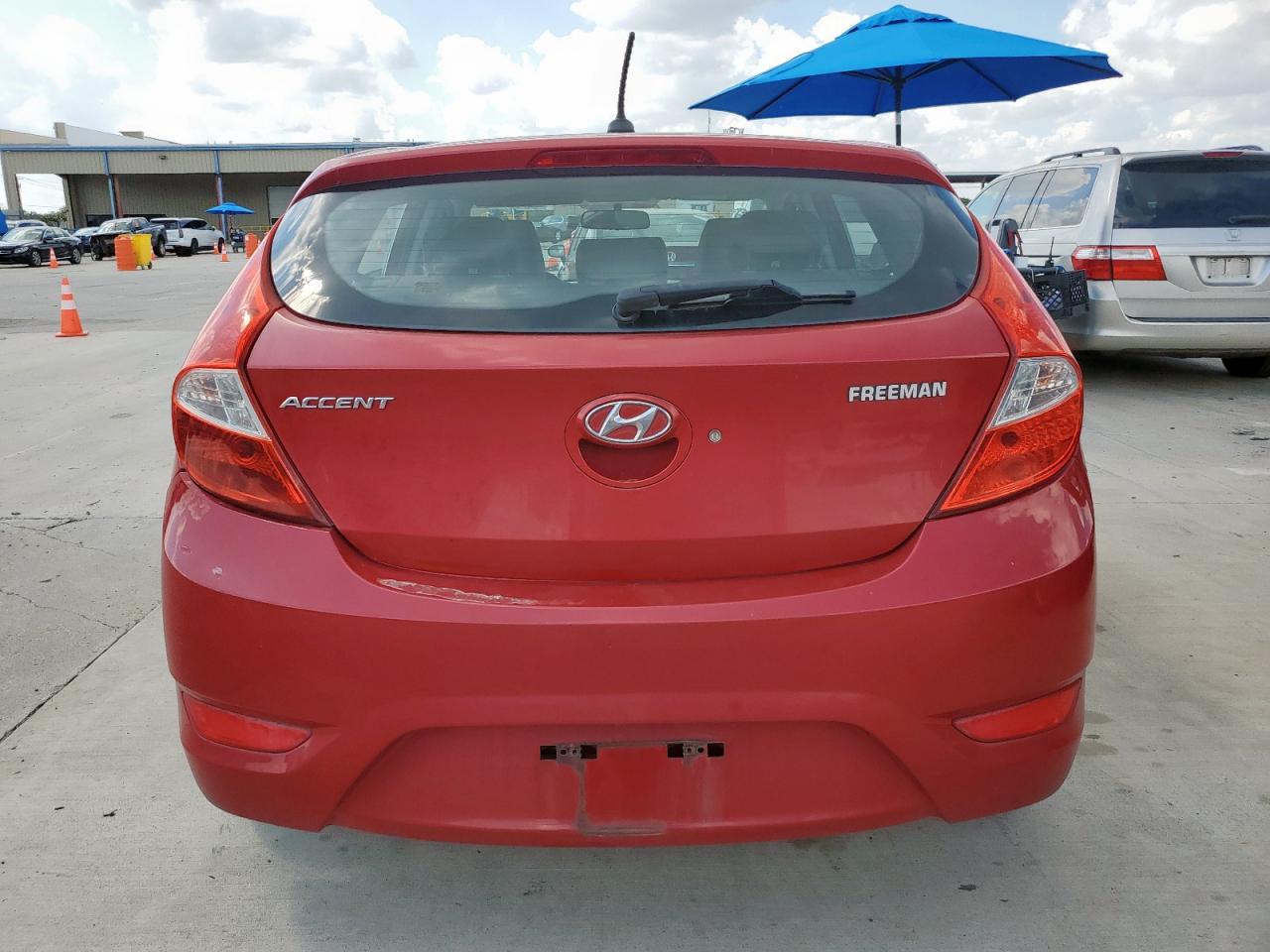 2012 Hyundai Accent Gls VIN: KMHCT5AE7CU009363 Lot: 84056495