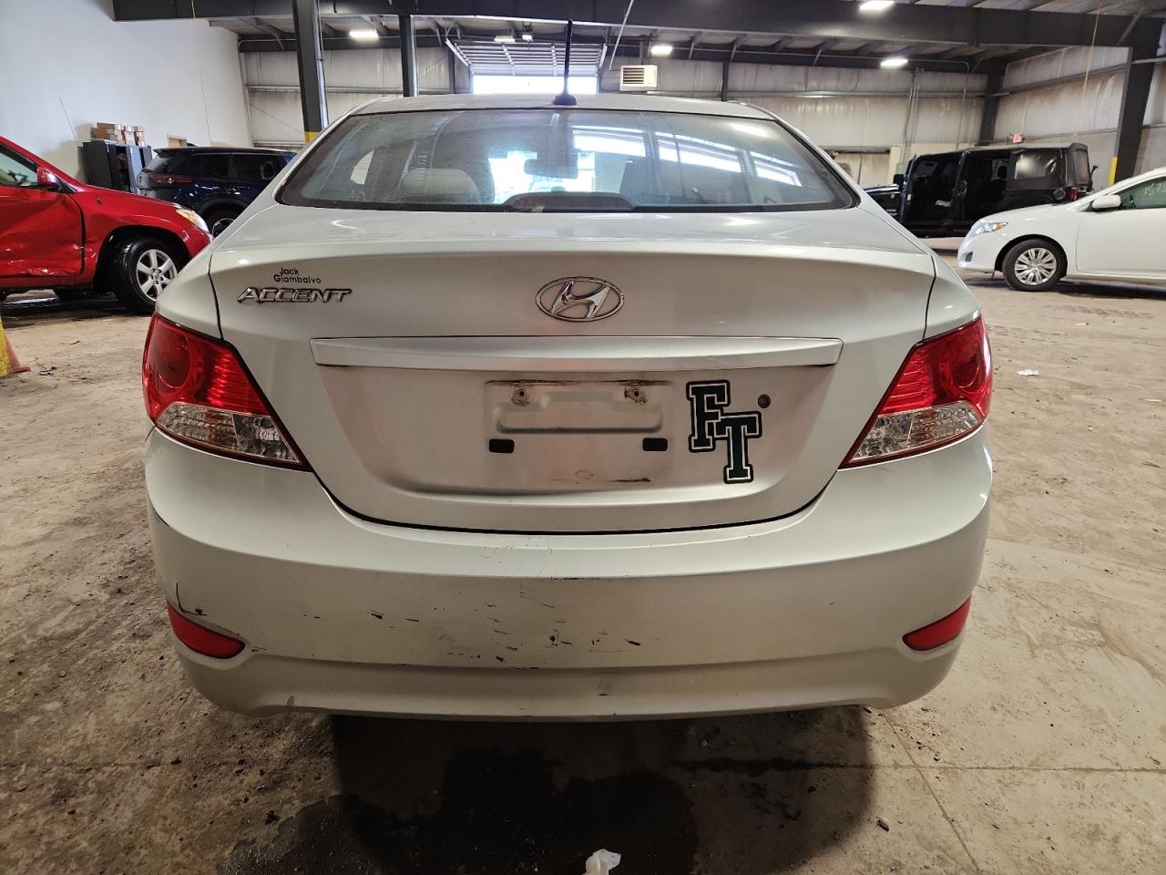 2014 Hyundai Accent Gls VIN: KMHCU4AE1EU588814 Lot: 80934265