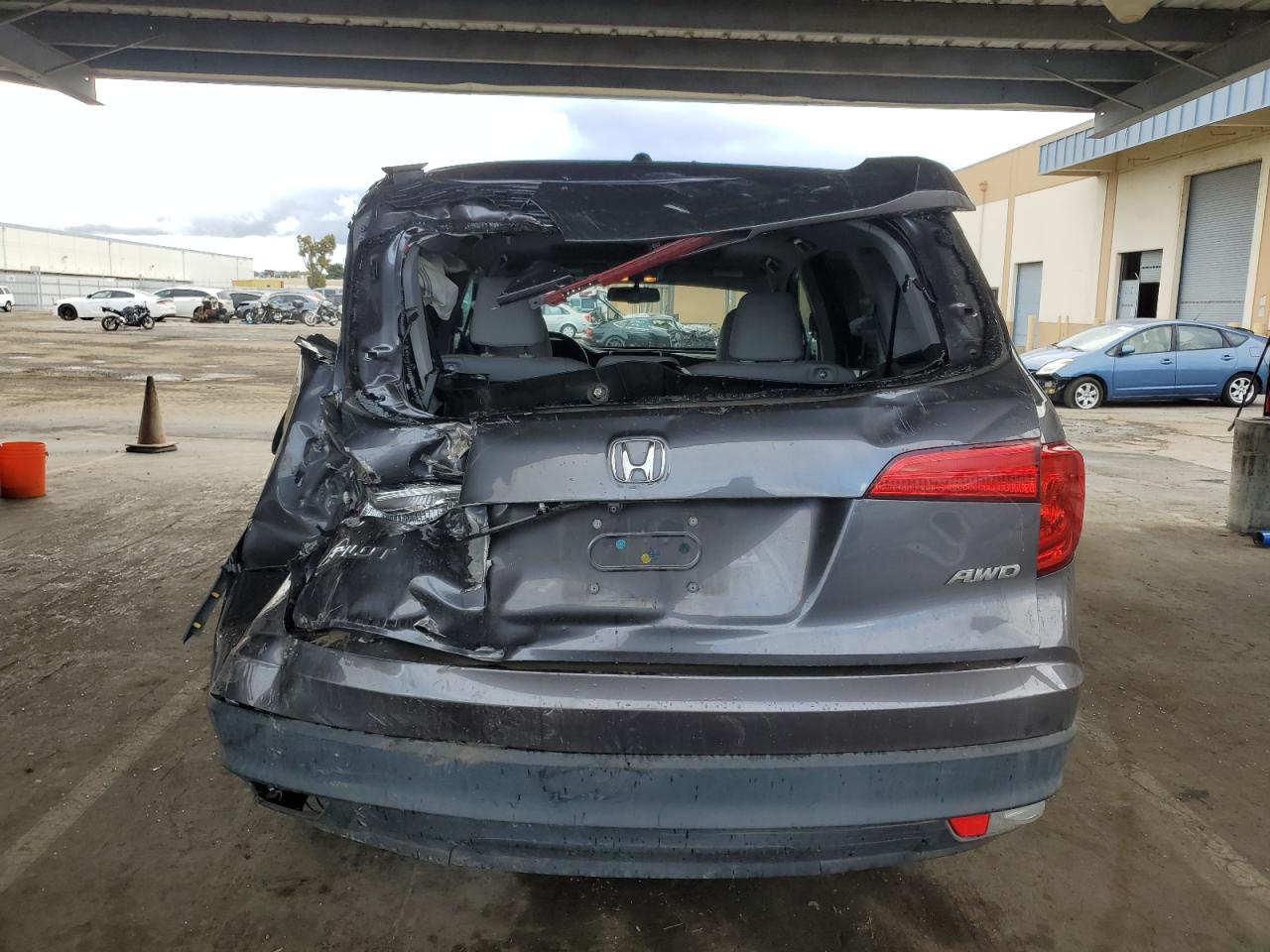 2017 Honda Pilot Exl VIN: 5FNYF6H5XHB028776 Lot: 80063155