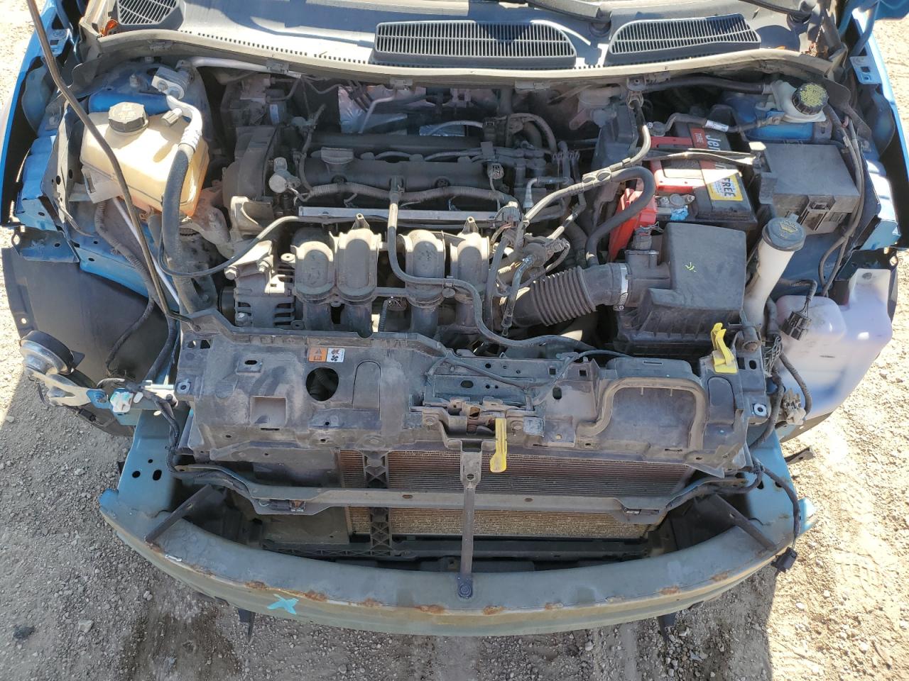 2015 Ford Fiesta Se VIN: 3FADP4EJ3FM223196 Lot: 80786285