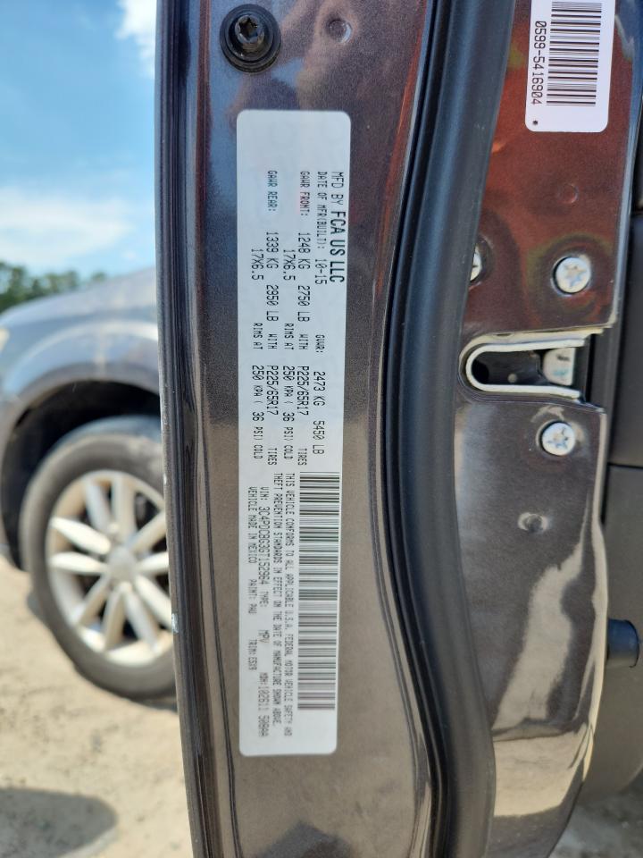 2016 Dodge Journey Sxt VIN: 3C4PDCBG3GT152964 Lot: 71867715