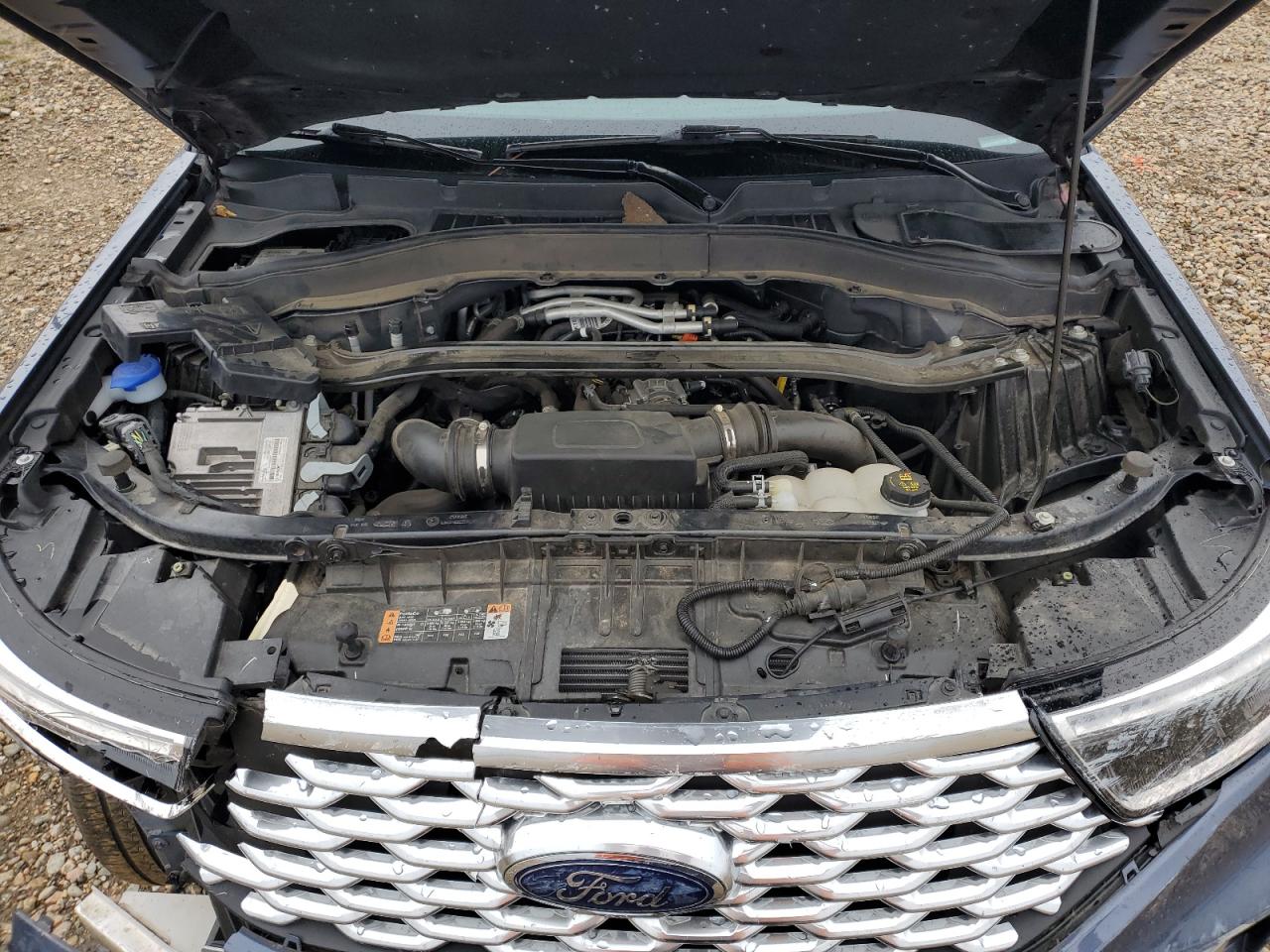 2021 Ford Explorer Platinum VIN: 1FM5K8HC9MGA16400 Lot: 80860215