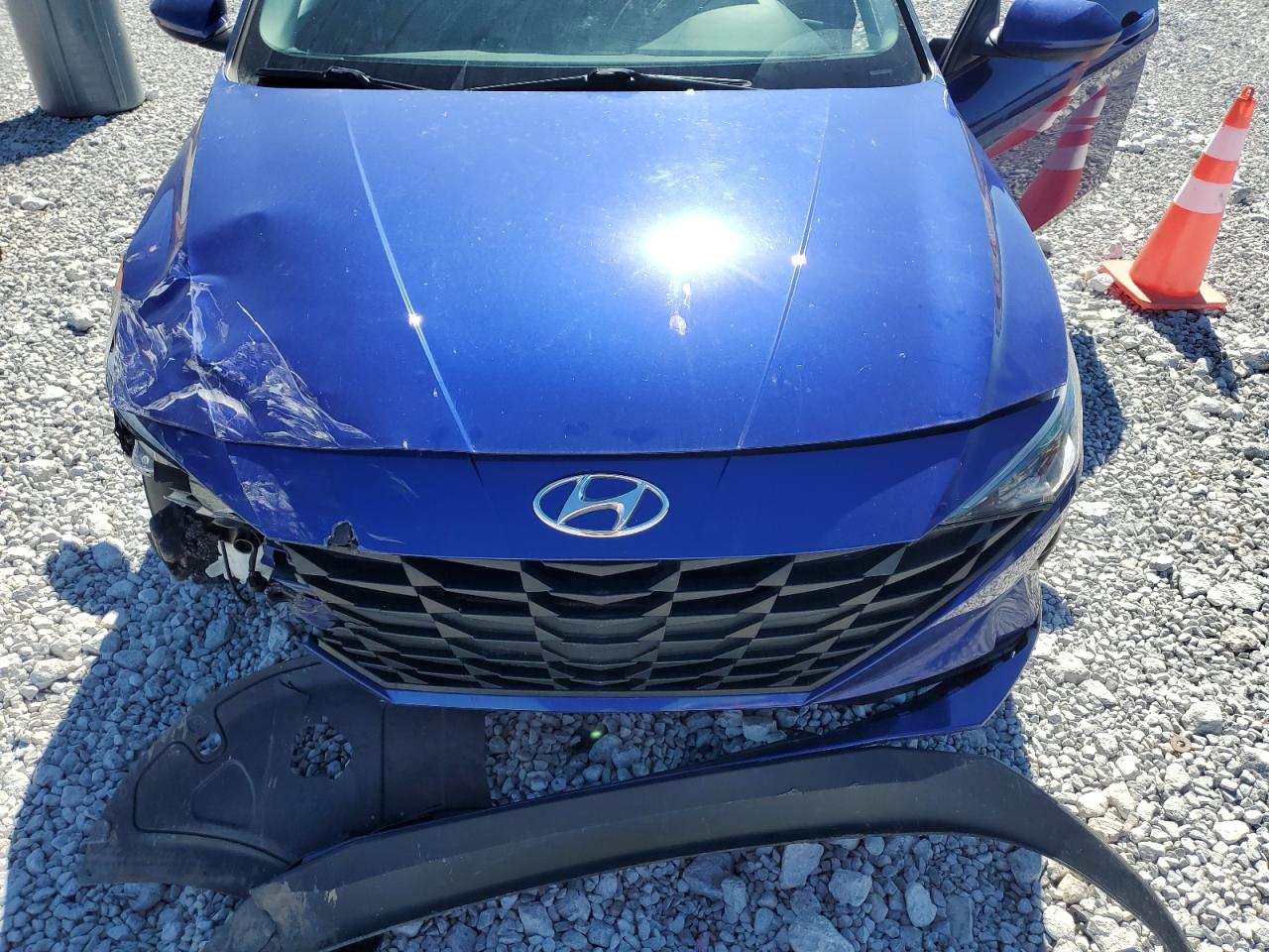 2022 Hyundai Elantra Se VIN: KMHLL4AG3NU259973 Lot: 81927935