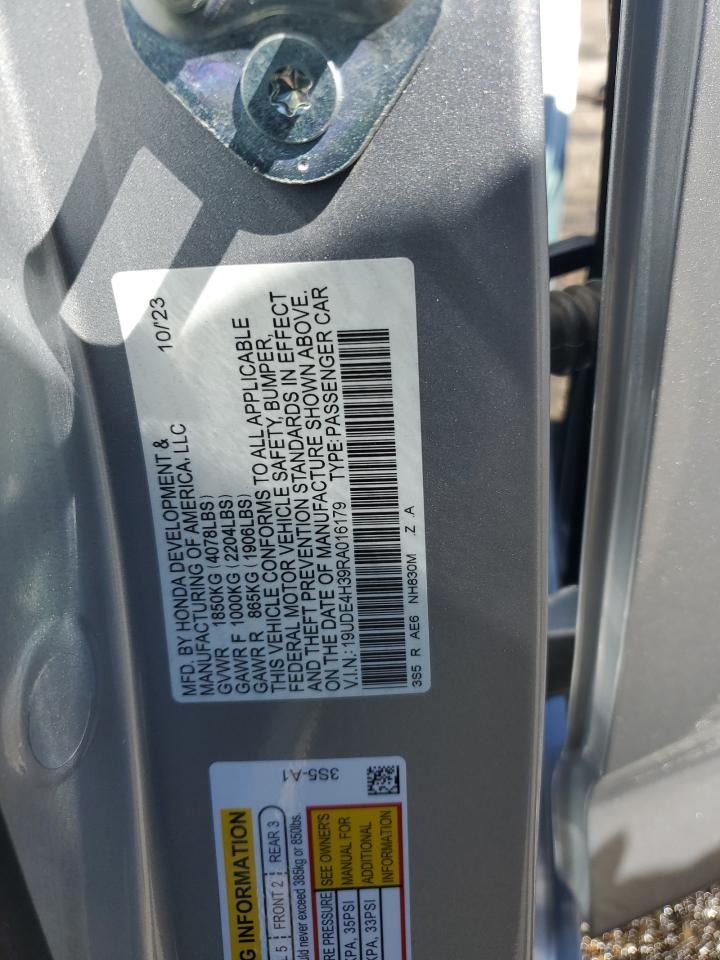 2024 Acura Integra A-Spec VIN: 19UDE4H39RA016179 Lot: 84268975