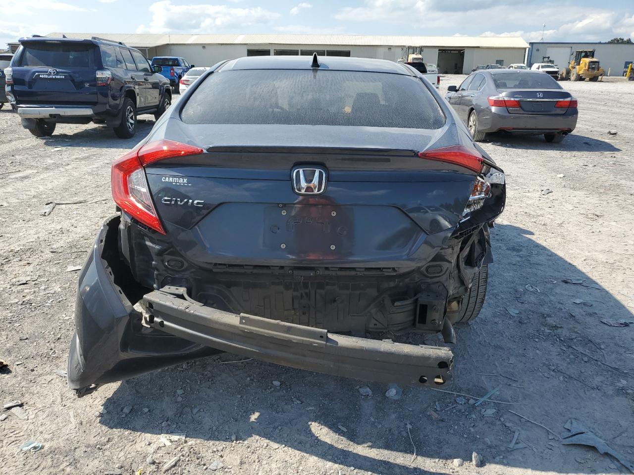 2019 Honda Civic Ex VIN: JHMFC1F31KX003751 Lot: 80120865