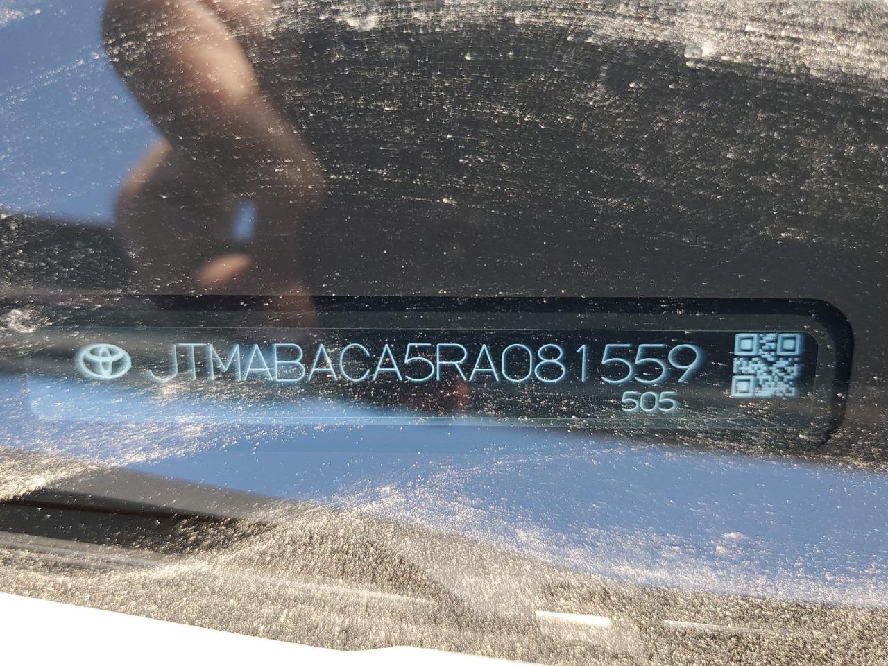 2024 Toyota Bz4X Xle VIN: JTMABACA5RA081559 Lot: 70938825