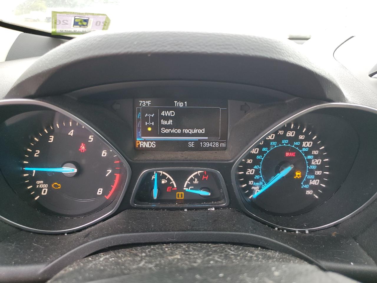 2013 Ford Escape Se VIN: 1FMCU9GX4DUC30725 Lot: 81811225