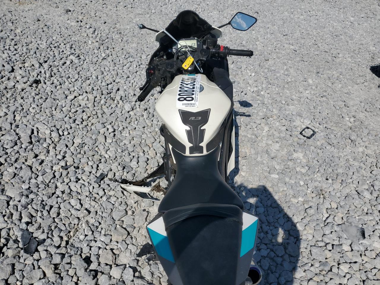 2024 Yamaha Yzfr3 A VIN: MH3RH18YXRK015673 Lot: 80823335