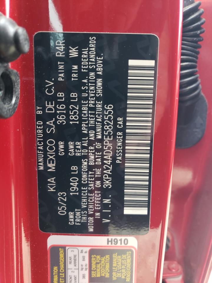 2023 Kia Rio Lx VIN: 3KPA24AD5PE582556 Lot: 84564865