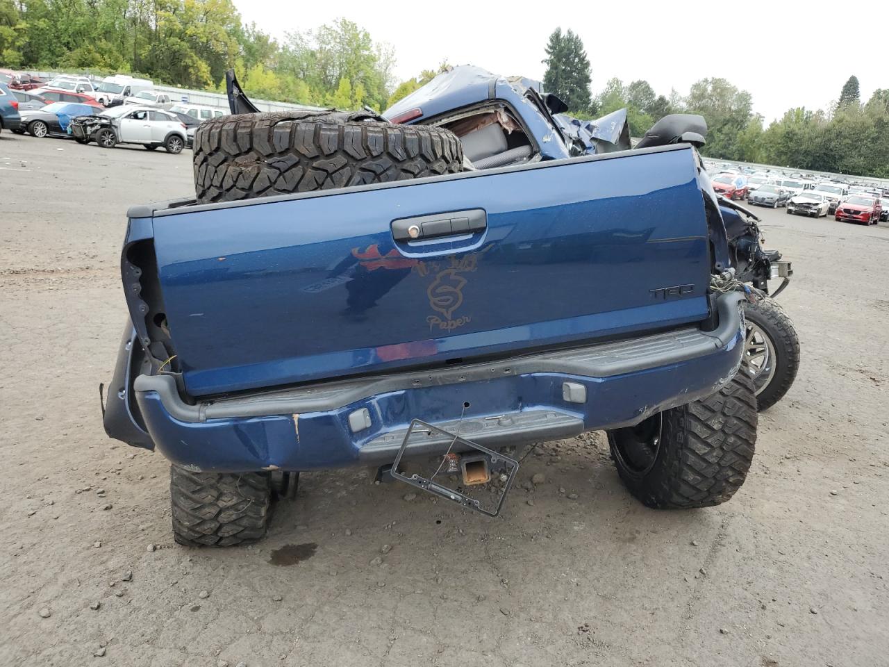 2005 Toyota Tacoma Double Cab VIN: 5TELU42N25Z122321 Lot: 80280585