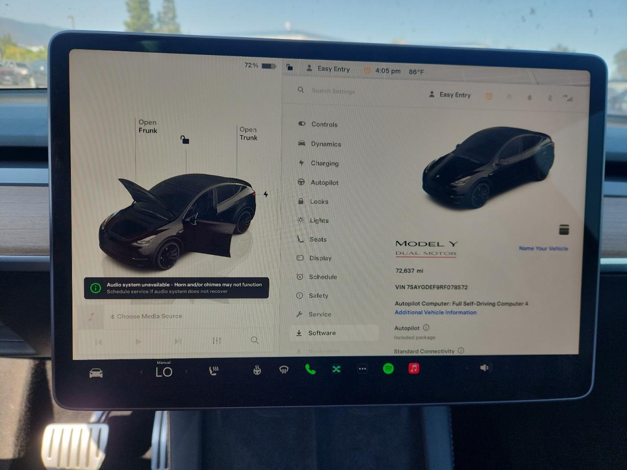 2024 Tesla Model Y VIN: 7SAYGDEF9RF078572 Lot: 71359015