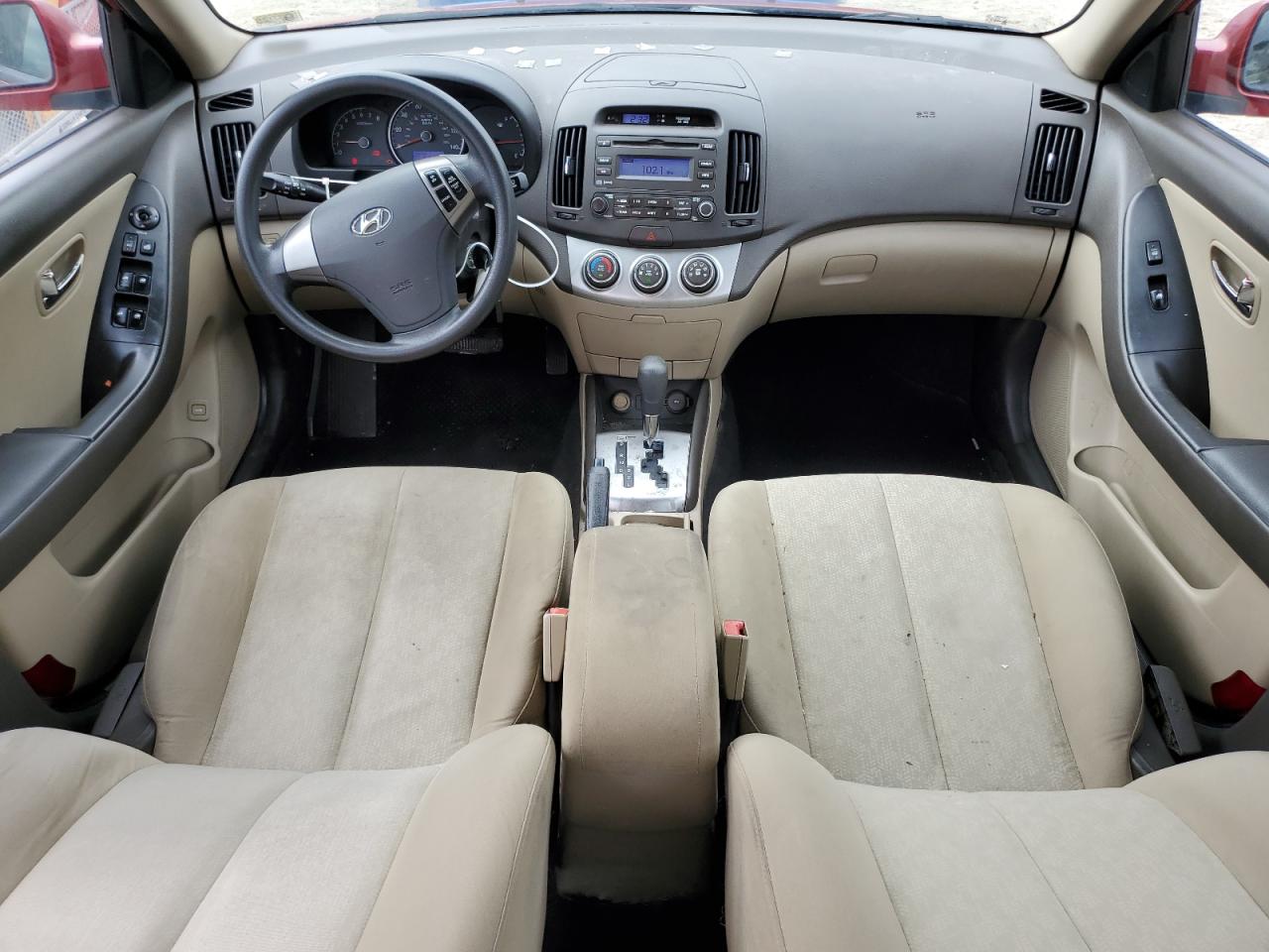 2010 Hyundai Elantra Blue VIN: KMHDU4AD7AU836604 Lot: 80053905