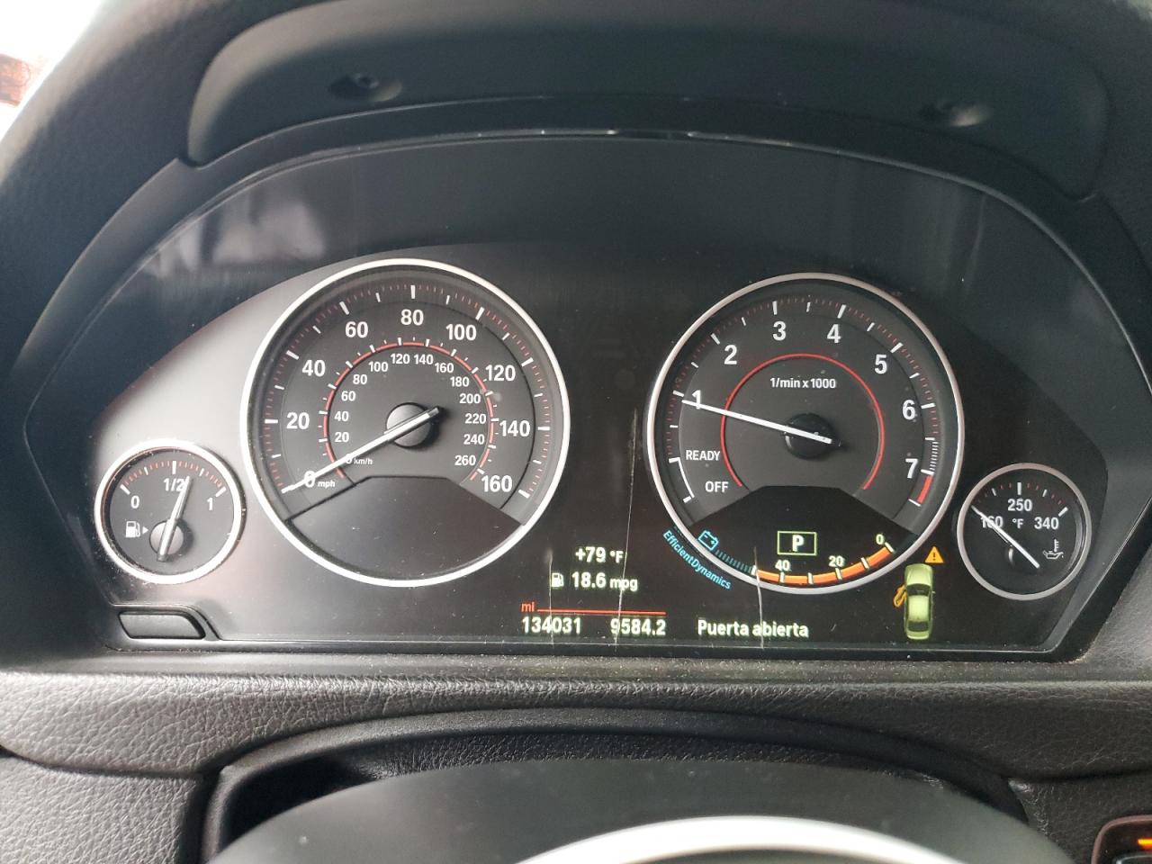 2015 BMW 335 Xi VIN: WBA3B9G59FNR95061 Lot: 82092535