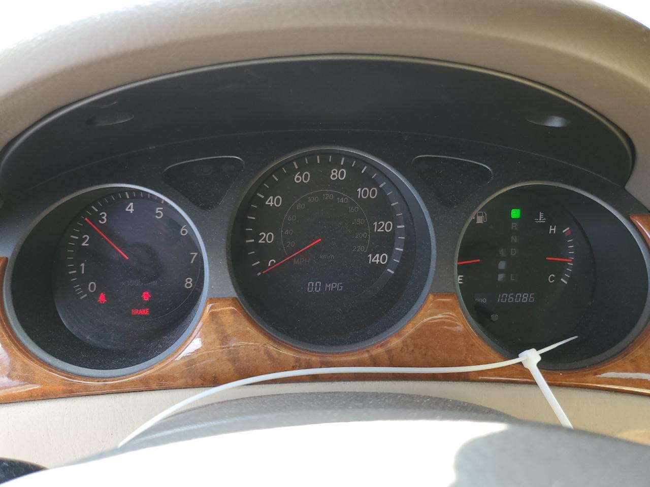 2005 Lexus Es 330 VIN: JTHBA30G955078760 Lot: 69993235