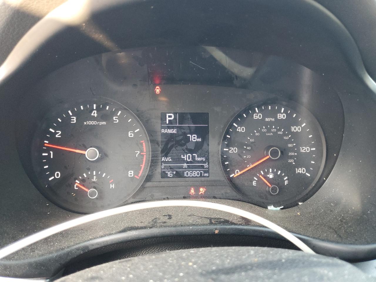 2023 Kia Rio Lx VIN: 3KPA24AD2PE606182 Lot: 81183875