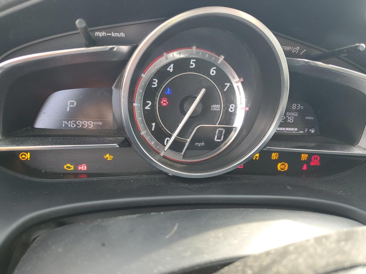 2015 Mazda 3 Grand Touring VIN: JM1BM1W39F1240400 Lot: 81922015