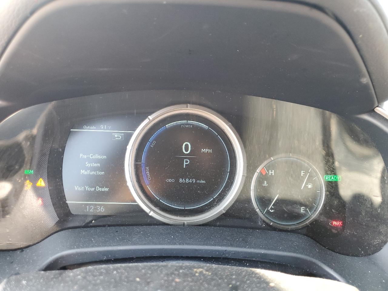 2022 Lexus Rx 450H F Sport VIN: 2T2YGMDA4NC091467 Lot: 80897755