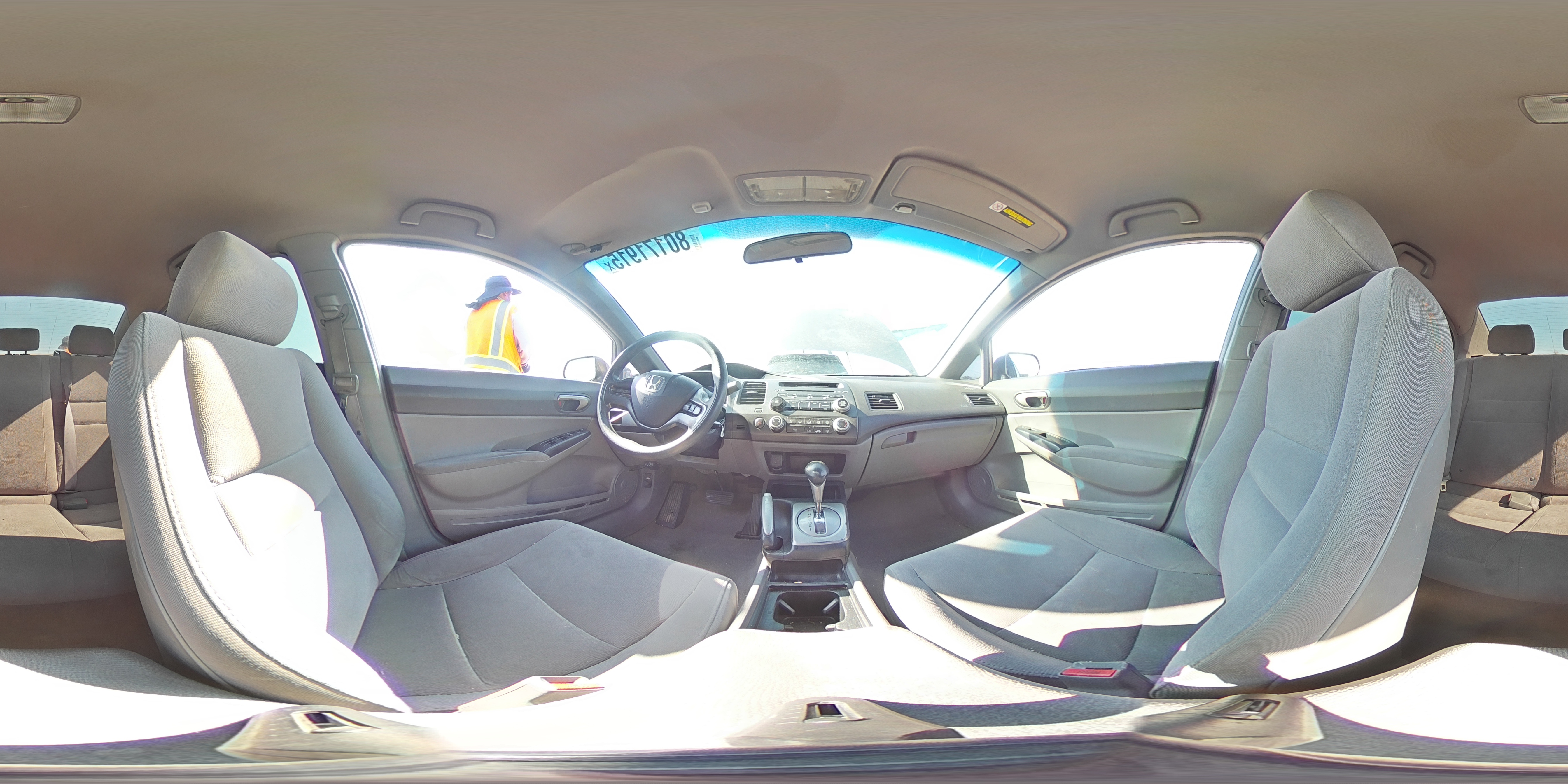 2007 Honda Civic Lx VIN: JHMFA16567S003465 Lot: 80171915