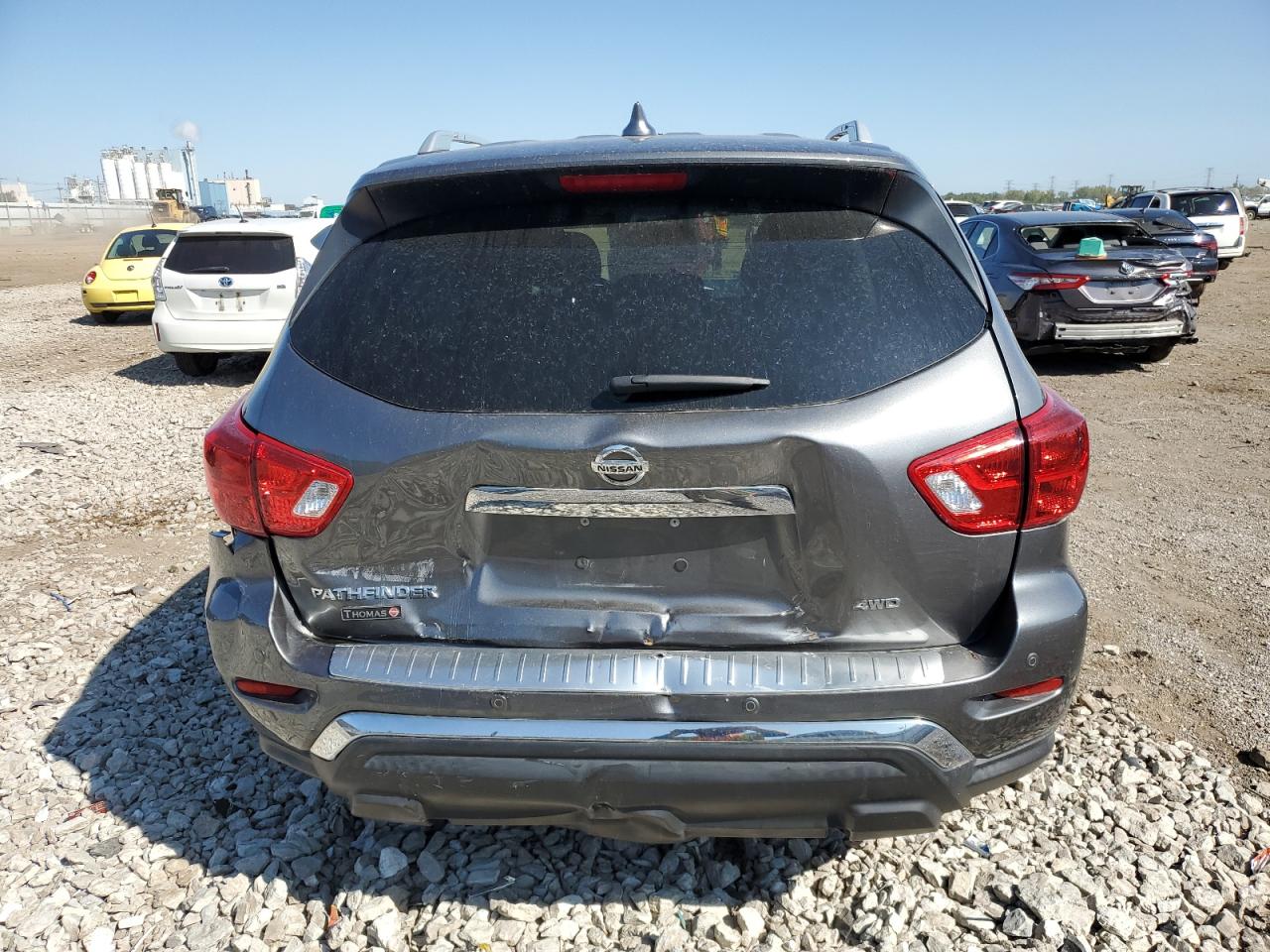 2020 Nissan Pathfinder S VIN: 5N1DR2AM8LC599796 Lot: 71734165