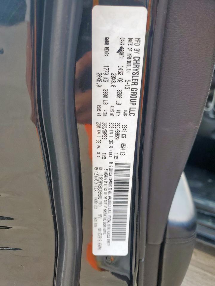 2013 Dodge Durango Sxt VIN: 1C4RDHAG8DC685682 Lot: 71736245