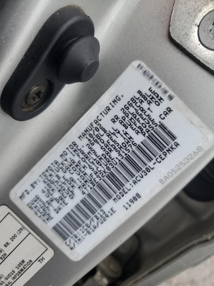 2003 Toyota Camry Le VIN: 4T1BE32K03U131576 Lot: 84587675