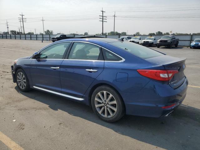 Седаны HYUNDAI SONATA 2016 Синий