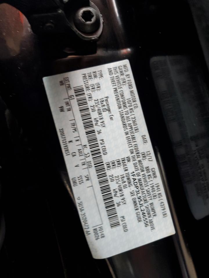 2018 Ford Focus St VIN: 1FADP3L95JL246556 Lot: 82098875