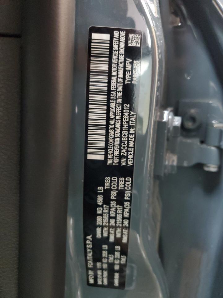 2017 Jeep Renegade Trailhawk VIN: ZACCJBCB1HPE84012 Lot: 70833895