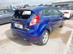 2015 FORD FIESTA ZETEC  for sale at Copart SANDWICH