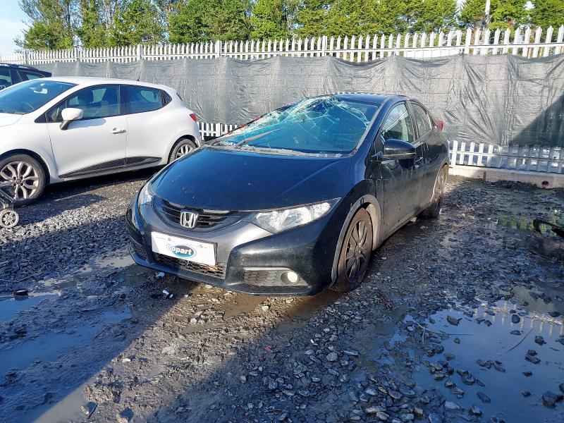 2012 HONDA CIVIC I-VTEC ES  for sale at Copart BELFAST