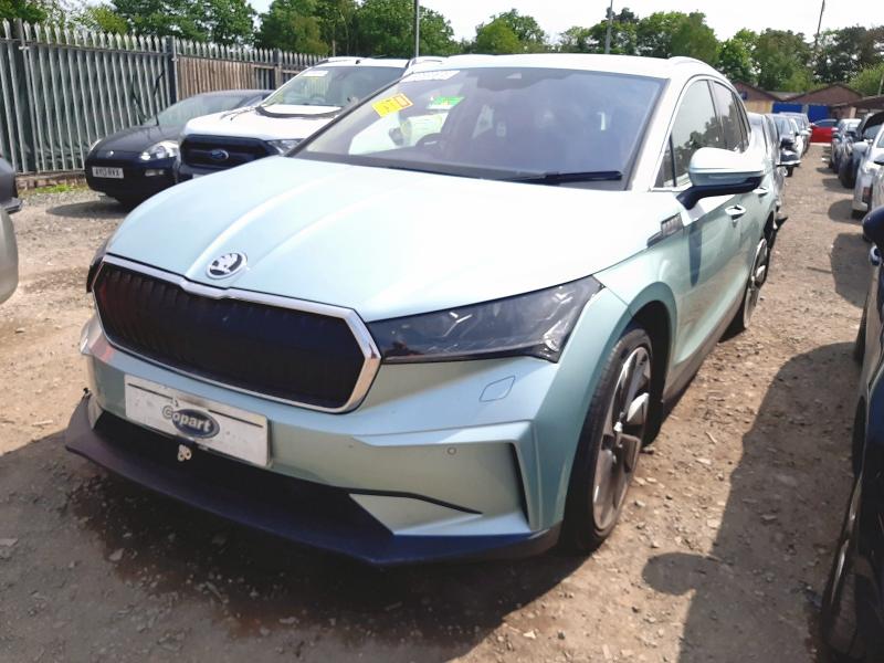 2021 SKODA ENYAQ IV 80 SUITE  for sale at Copart WOLVERHAMPTON