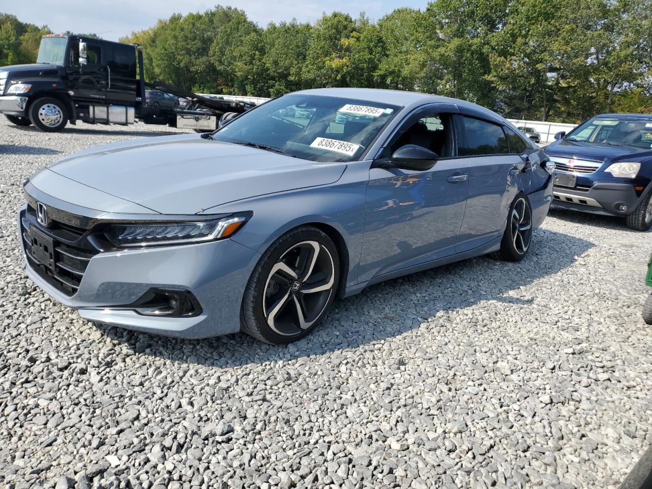 2022 Honda Accord Sport VIN: 1HGCV1F32NA124649 Lot: 83867895