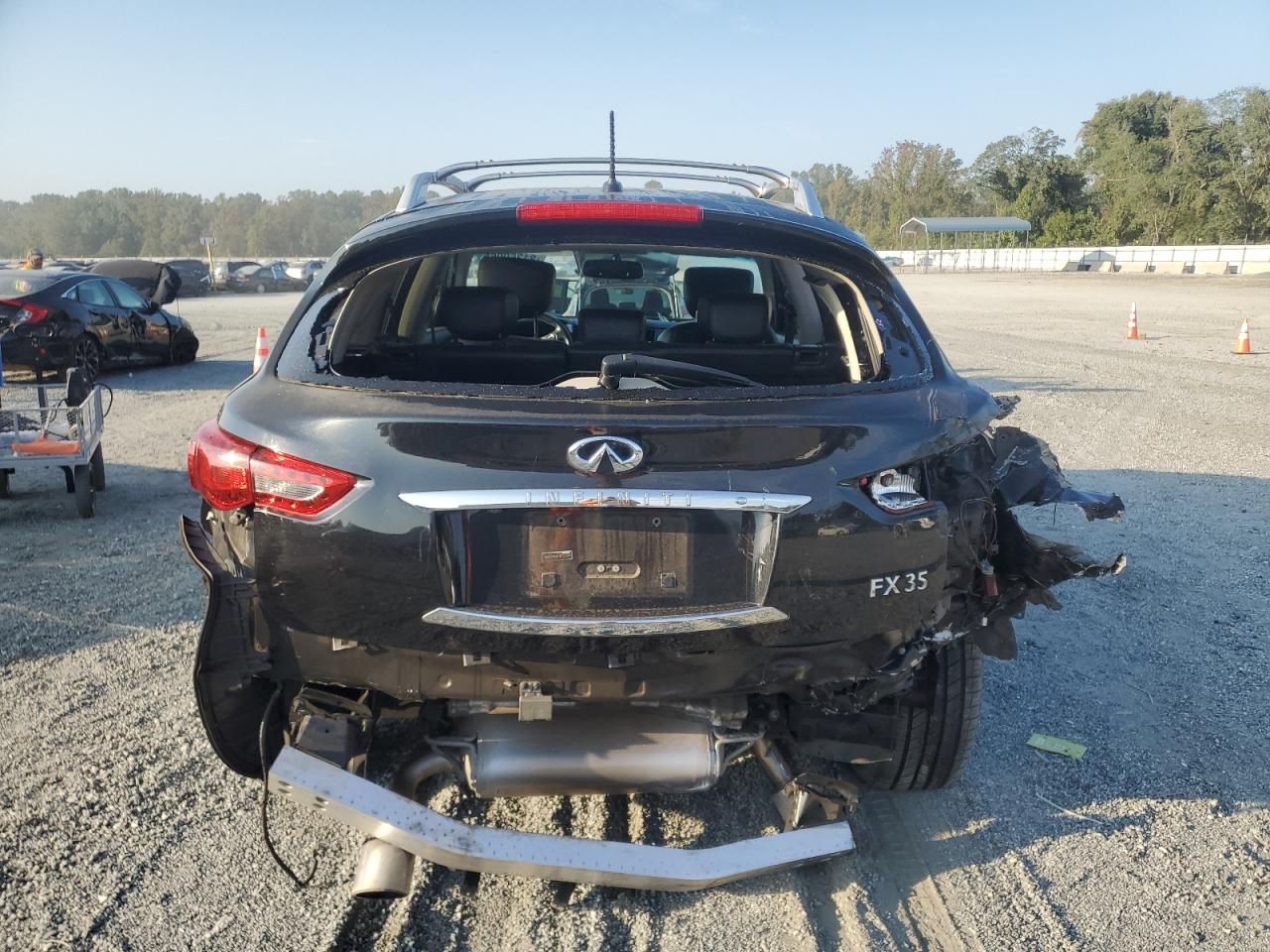 2012 Infiniti Fx35 VIN: JN8AS1MU6CM121554 Lot: 81369065
