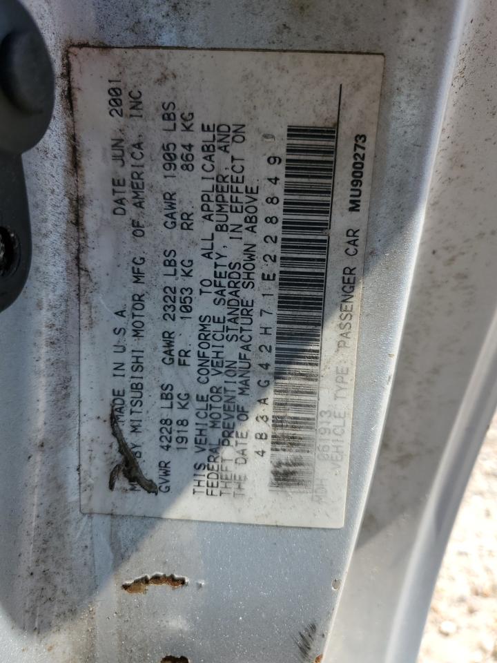 2001 Dodge Stratus Se VIN: 4B3AG42H71E228849 Lot: 84237055