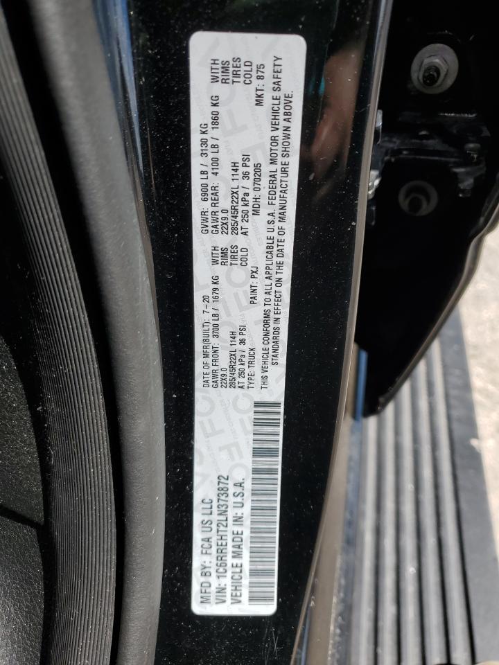 2020 Ram 1500 Limited VIN: 1C6RREHT2LN373872 Lot: 83773755