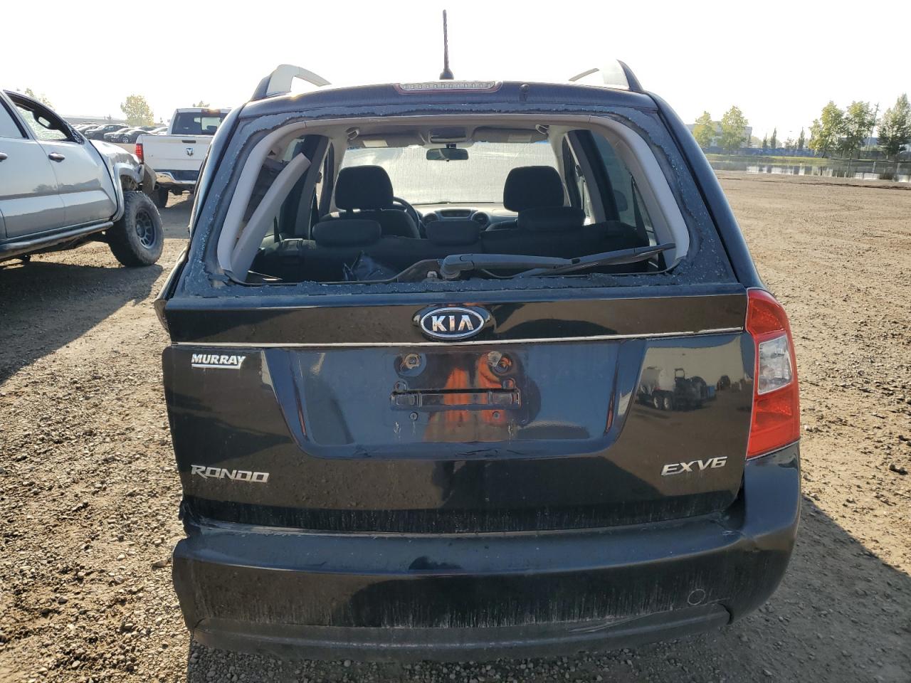 2009 Kia Rondo Lx VIN: KNAFG526797258344 Lot: 70019195