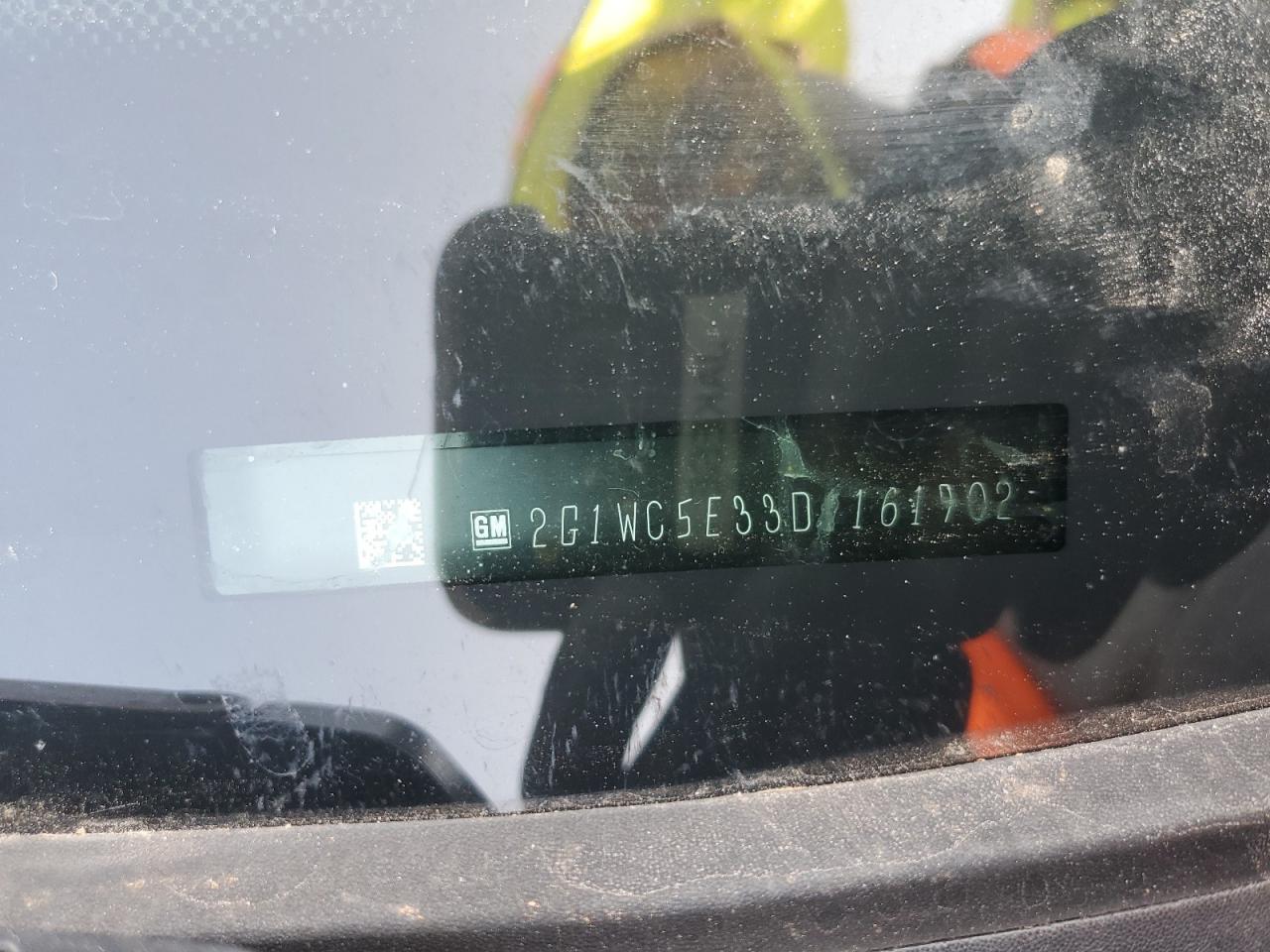 2013 Chevrolet Impala Ltz VIN: 2G1WC5E33D1161902 Lot: 81153985