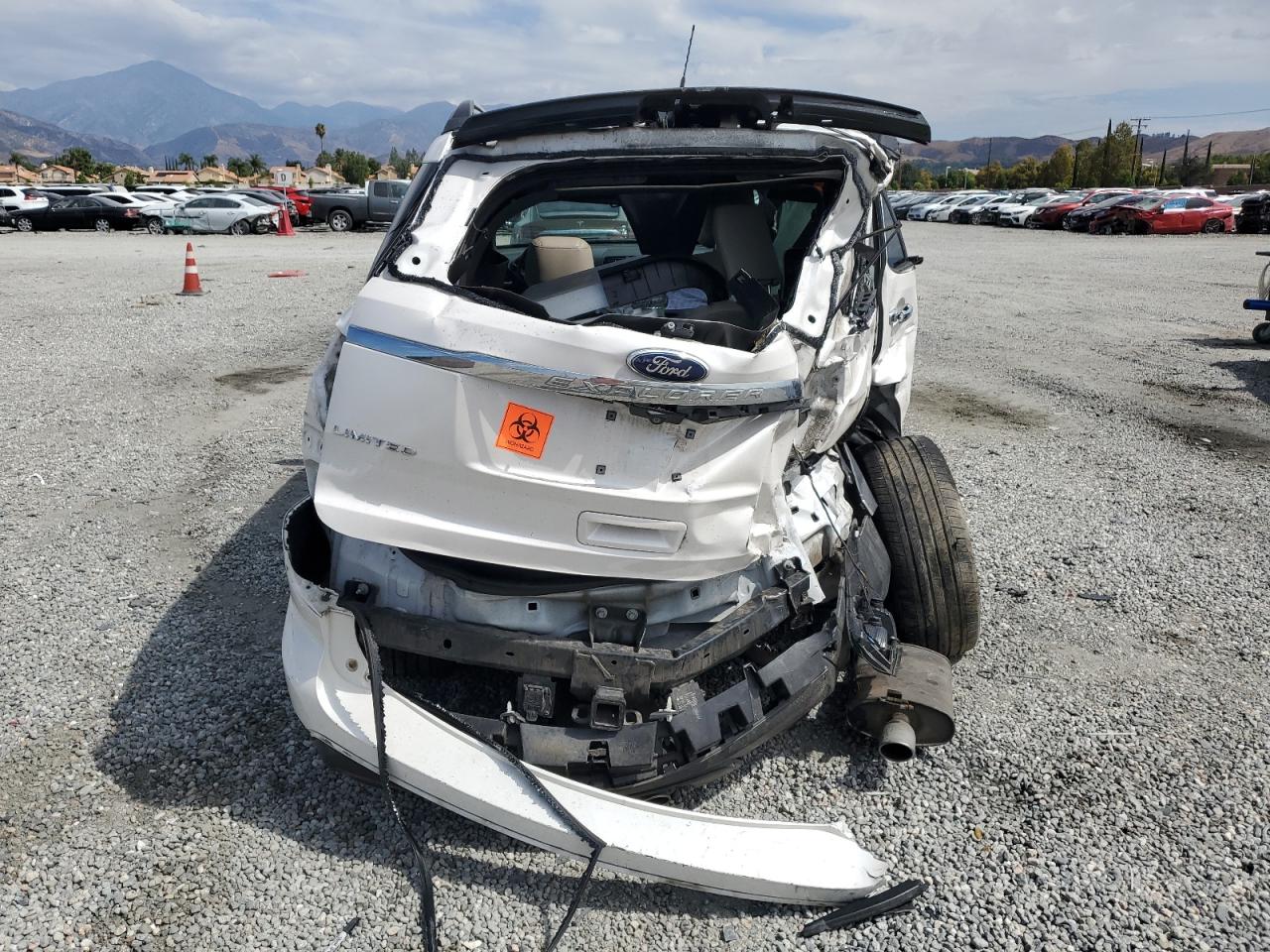 2015 Ford Explorer Limited VIN: 1FM5K8F89FGA14650 Lot: 81635015