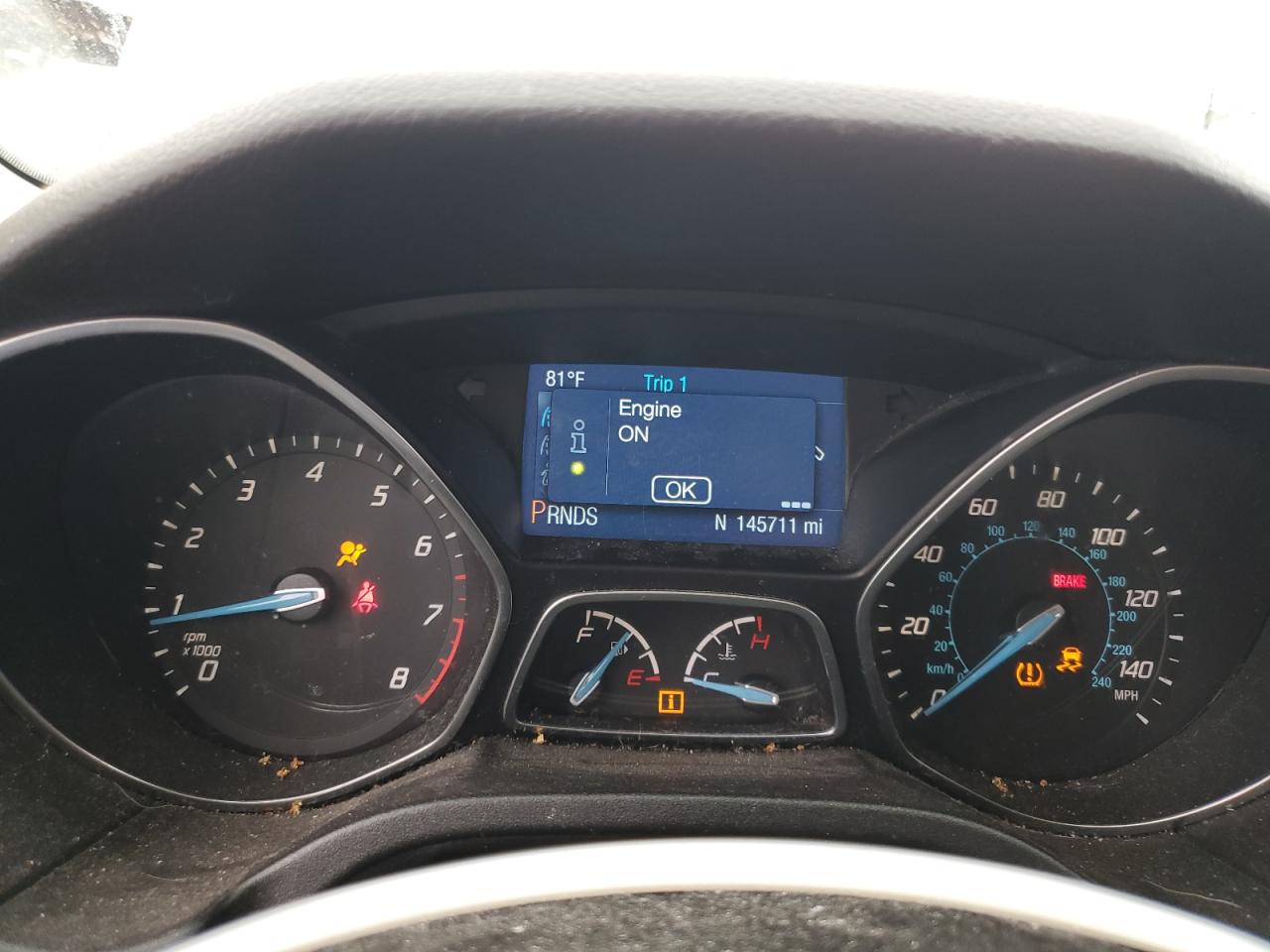 2014 Ford Focus Se VIN: 1FADP3F24EL299818 Lot: 82134885