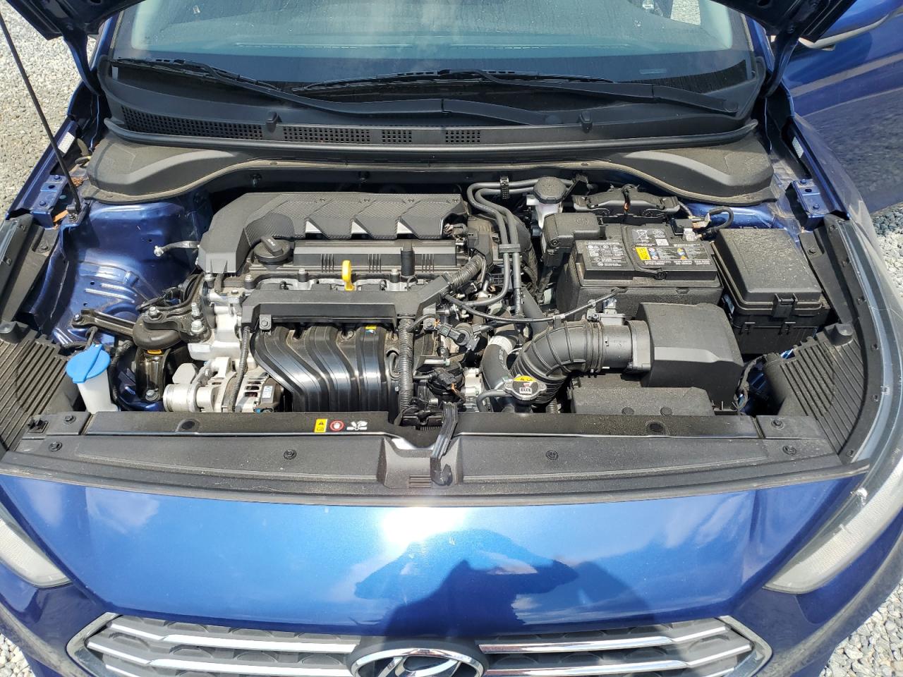 2022 Hyundai Accent Se VIN: 3KPC24A65NE157183 Lot: 71596335