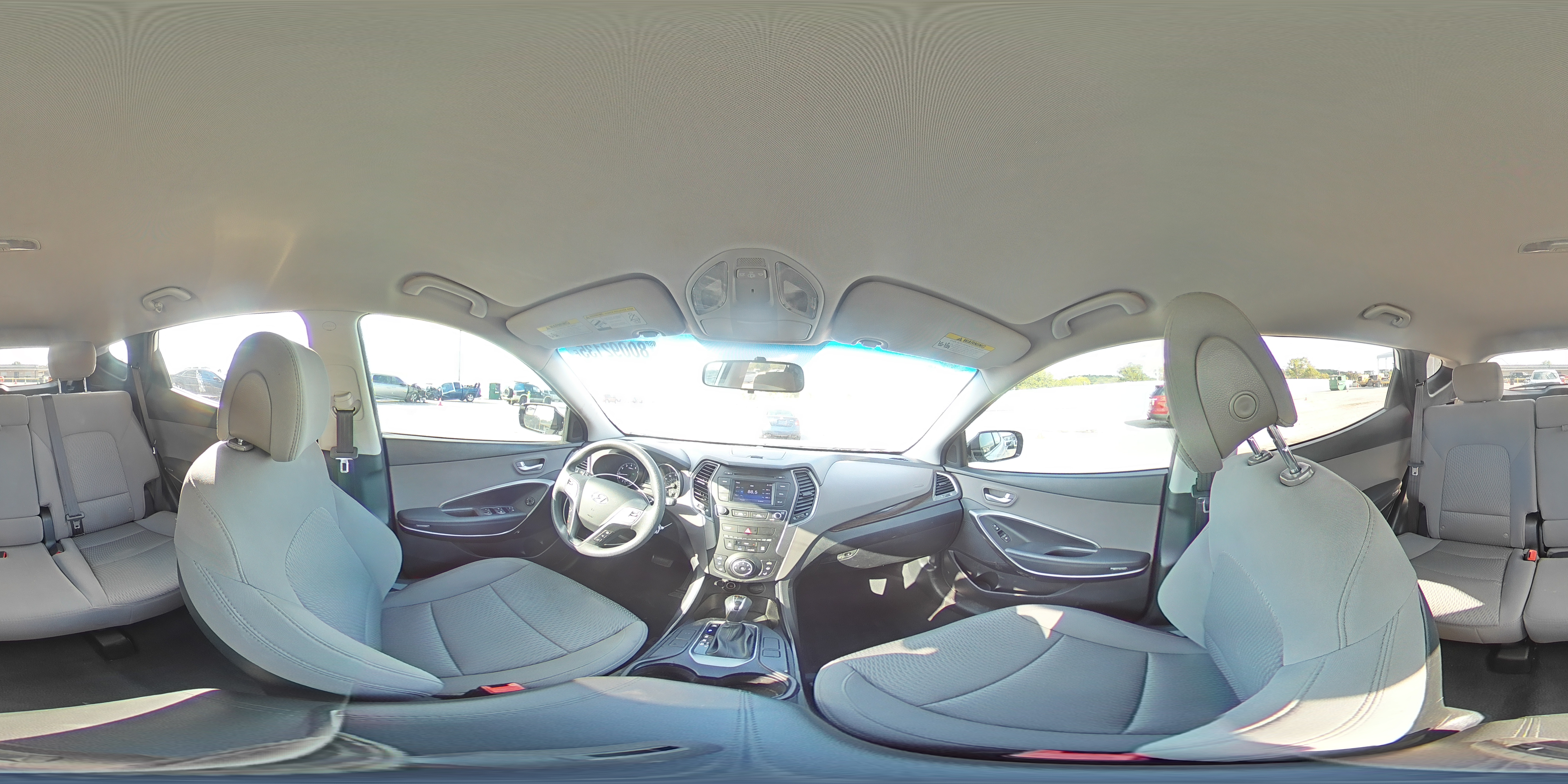 2017 Hyundai Santa Fe Sport VIN: 5XYZT3LB3HG410052 Lot: 80092135