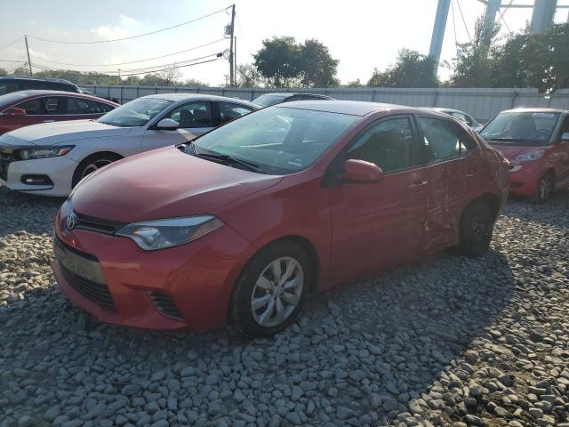 Седаны TOYOTA COROLLA 2016 Красный