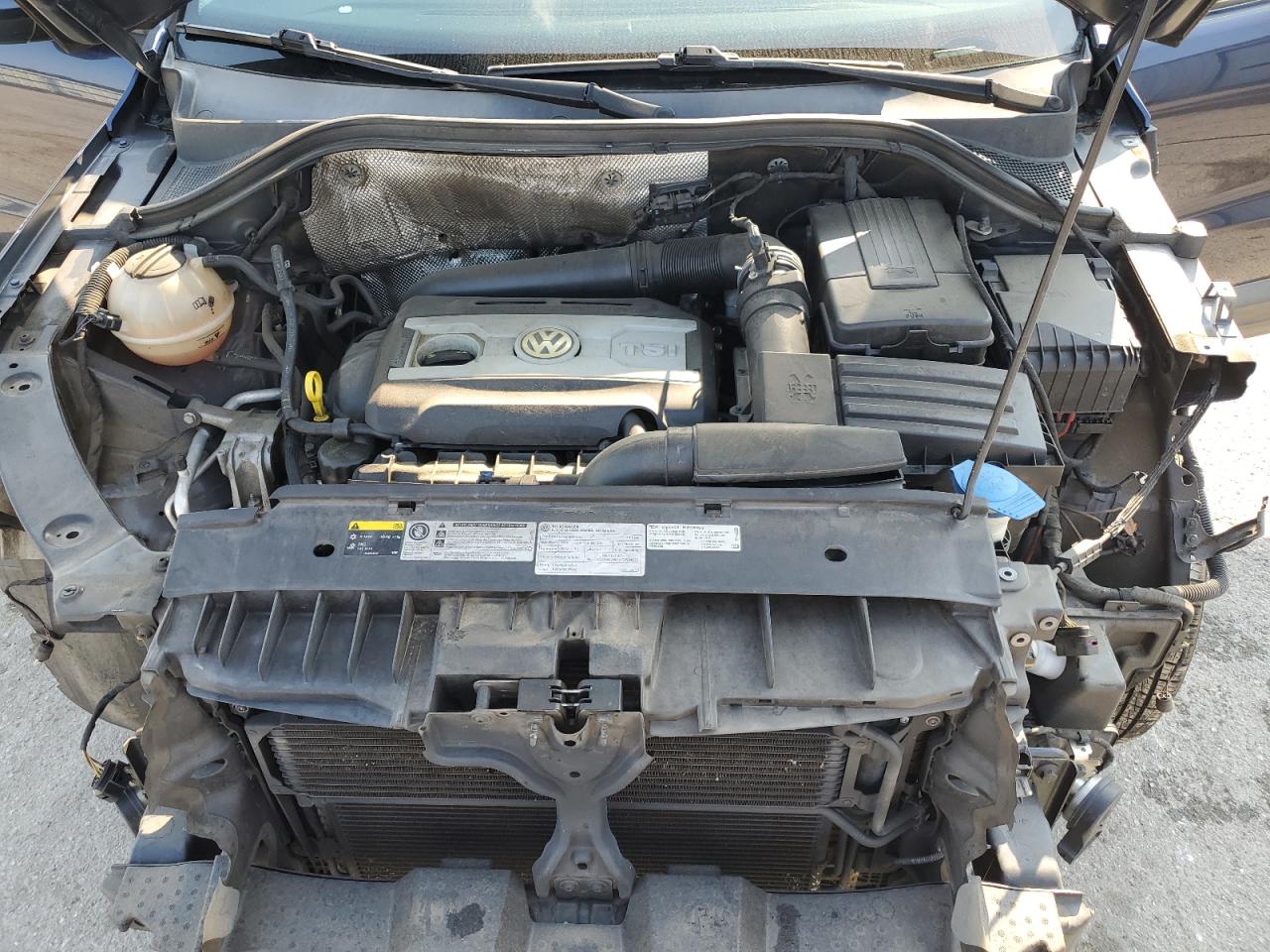 2015 Volkswagen Tiguan S VIN: WVGAV7AX3FW599813 Lot: 81633345