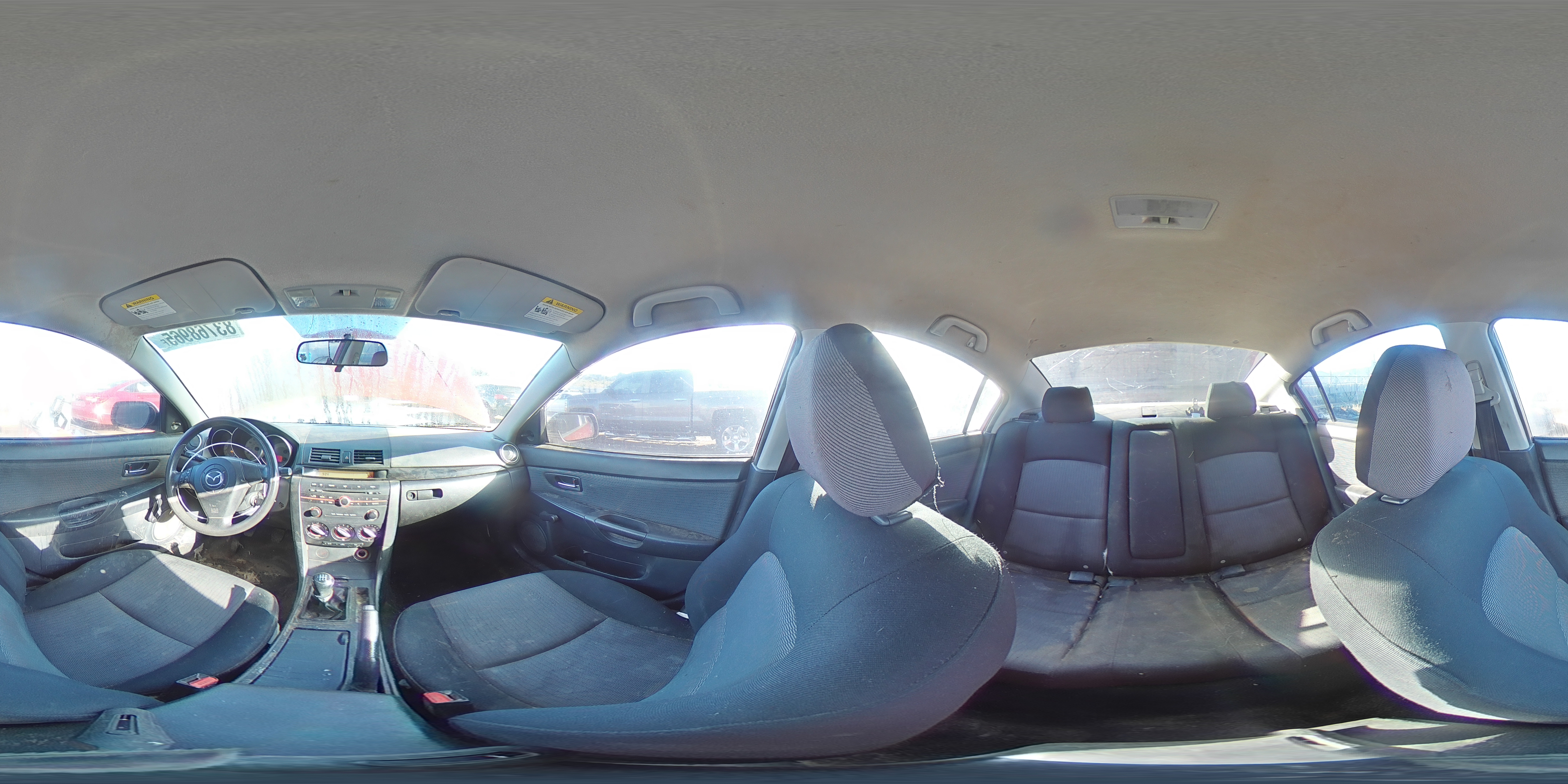 2008 Mazda 3 I VIN: JM1BK12F381171843 Lot: 83768965