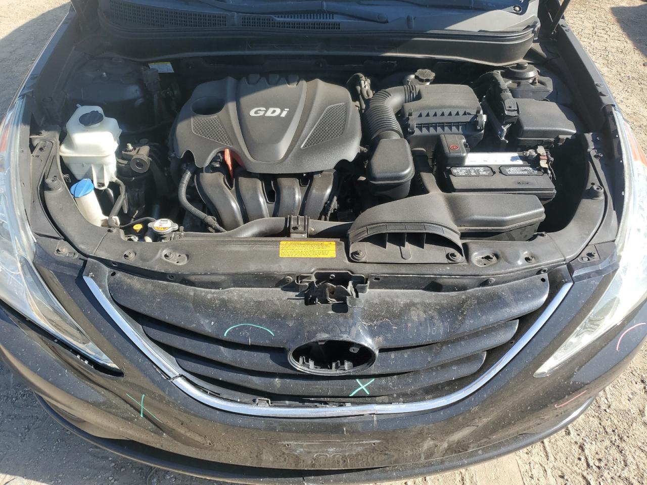 2013 Hyundai Sonata Gls VIN: 5NPEB4AC2DH578142 Lot: 83964825