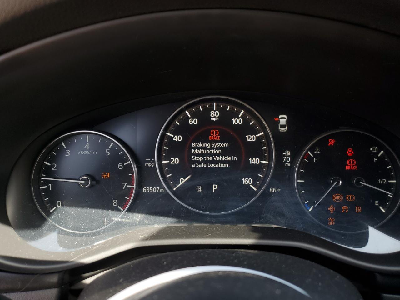 2021 Mazda 3 VIN: JM1BPAAL2M1305633 Lot: 80413895