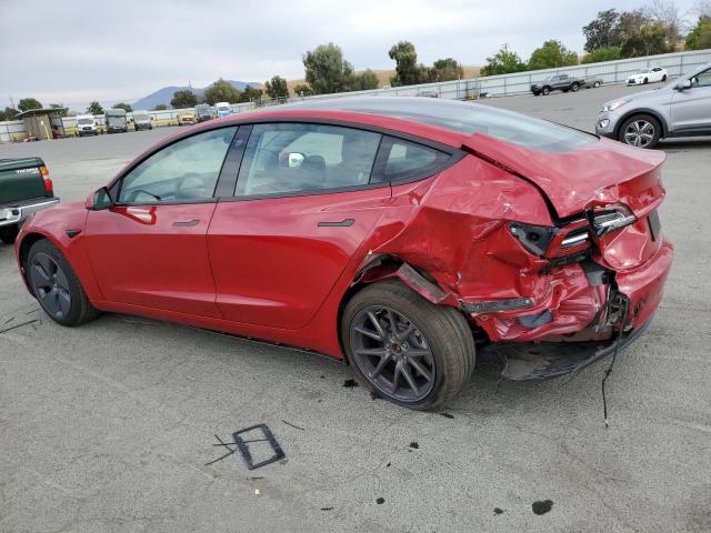  TESLA MODEL 3 2021 Czerwony