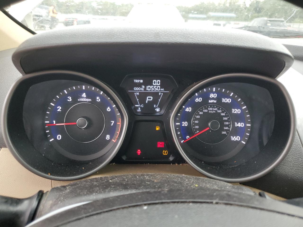 2013 Hyundai Elantra Gls VIN: 5NPDH4AE4DH376320 Lot: 80250735