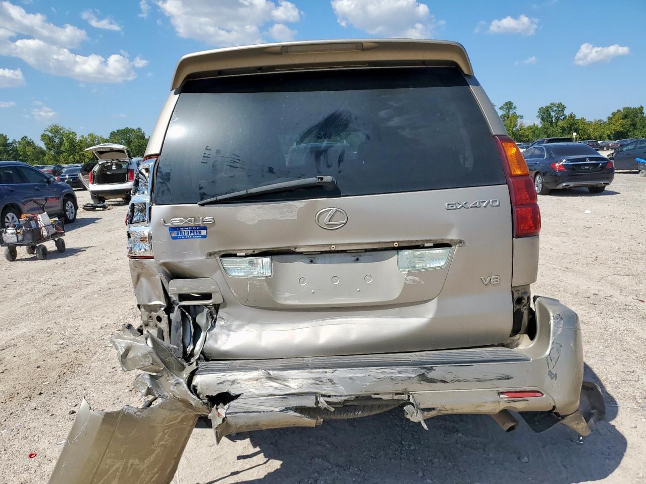 2003 Lexus Gx 470 VIN: JTJBT20X430011920 Lot: 81882585