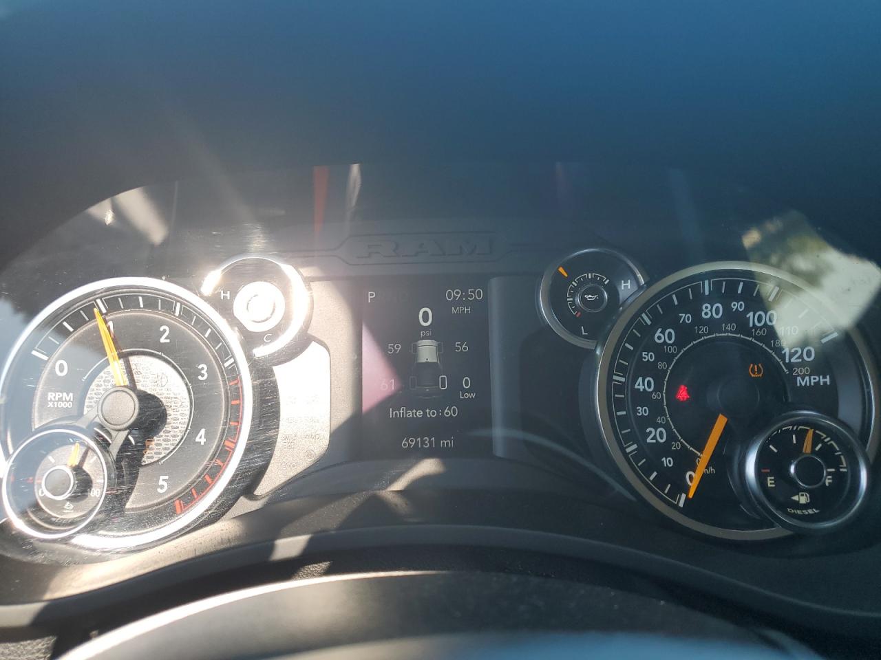 2019 Ram 2500 Big Horn VIN: 3C6UR5DL0KG689293 Lot: 80202395